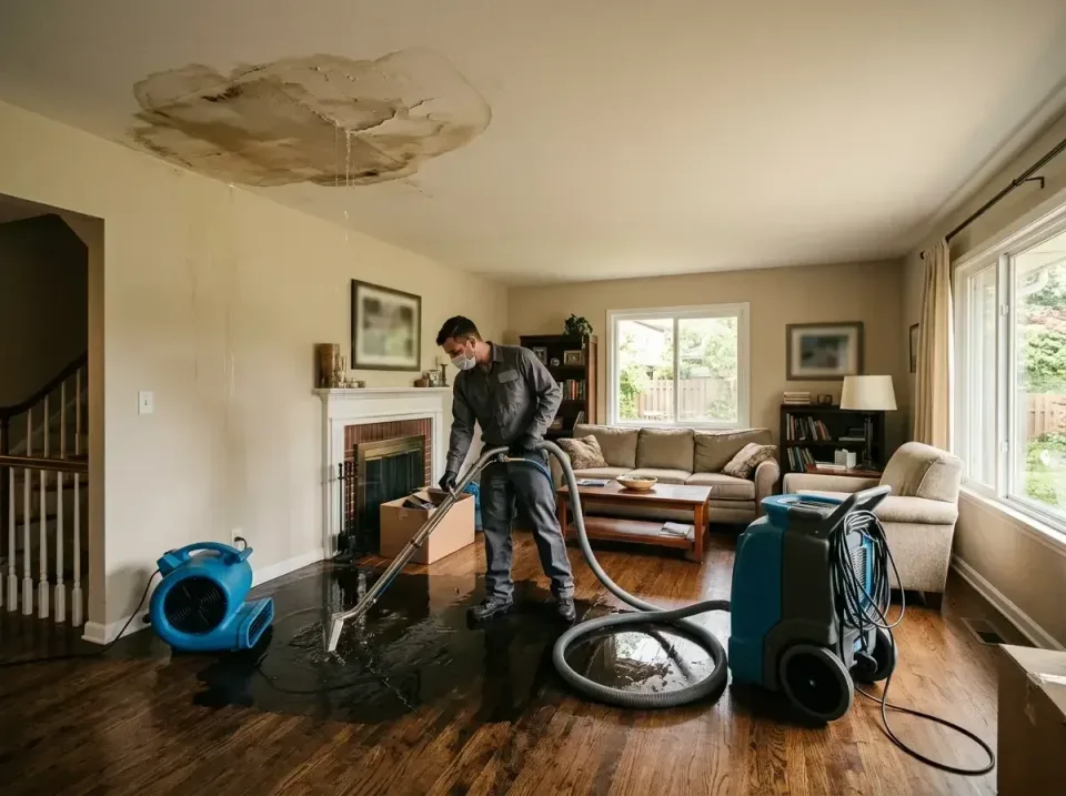 attic-pipe-burst-ceiling-drip-008 — frequently asked questions, Water Damage Restoration & Carpet Care in Siena College, NY